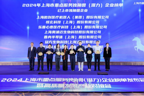 喜报！东升国际股份入选“2024年上海市重点服务独角兽（潜力）企业”(图4)